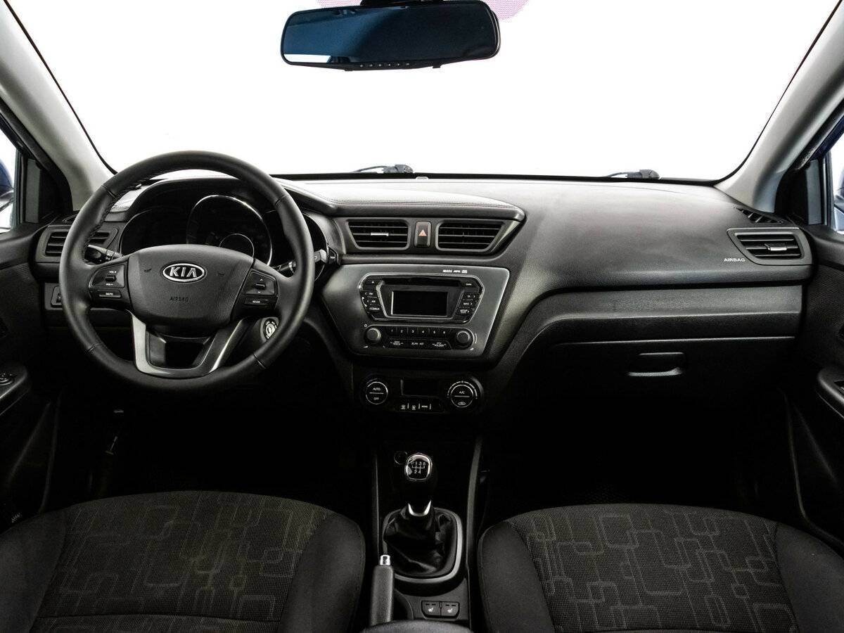 Kia Rio 5-speed, 2012 Фото №8